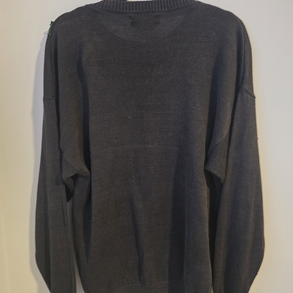 Western Connection Black Sequin Floral Sweater - Picture 8 of 11